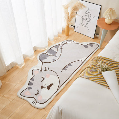 Rynx | Cute cartoon cat bedroom runner