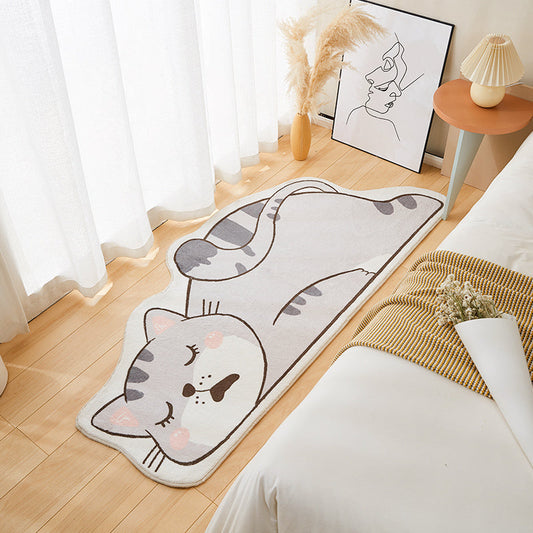 Rynx | Cute cartoon cat bedroom runner