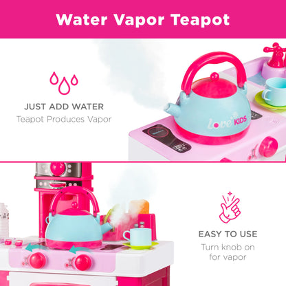 Rynx | Latelekekitchen toy set for kids with steam kettle