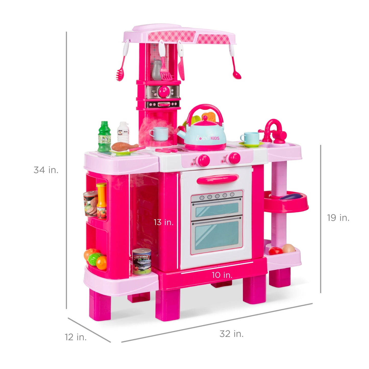 Rynx | Latelekekitchen toy set for kids with steam kettle