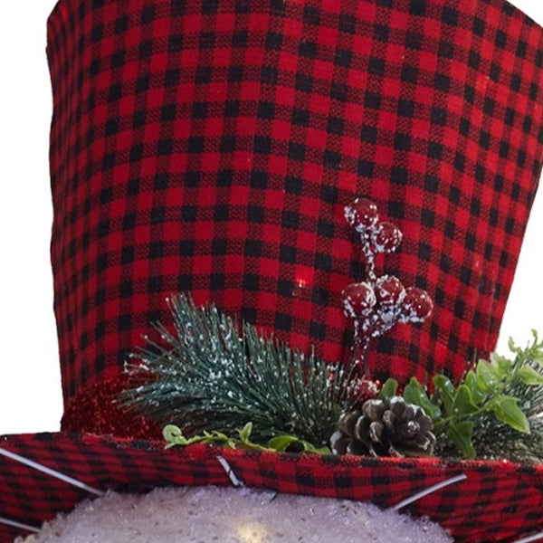 Rynx | 22 Inch Fantasy Illuminated Snowman Tree Topper