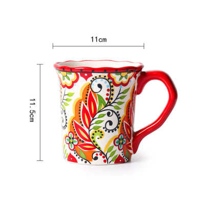 Rynx | Bohemian dinnerware red plates bowls cups