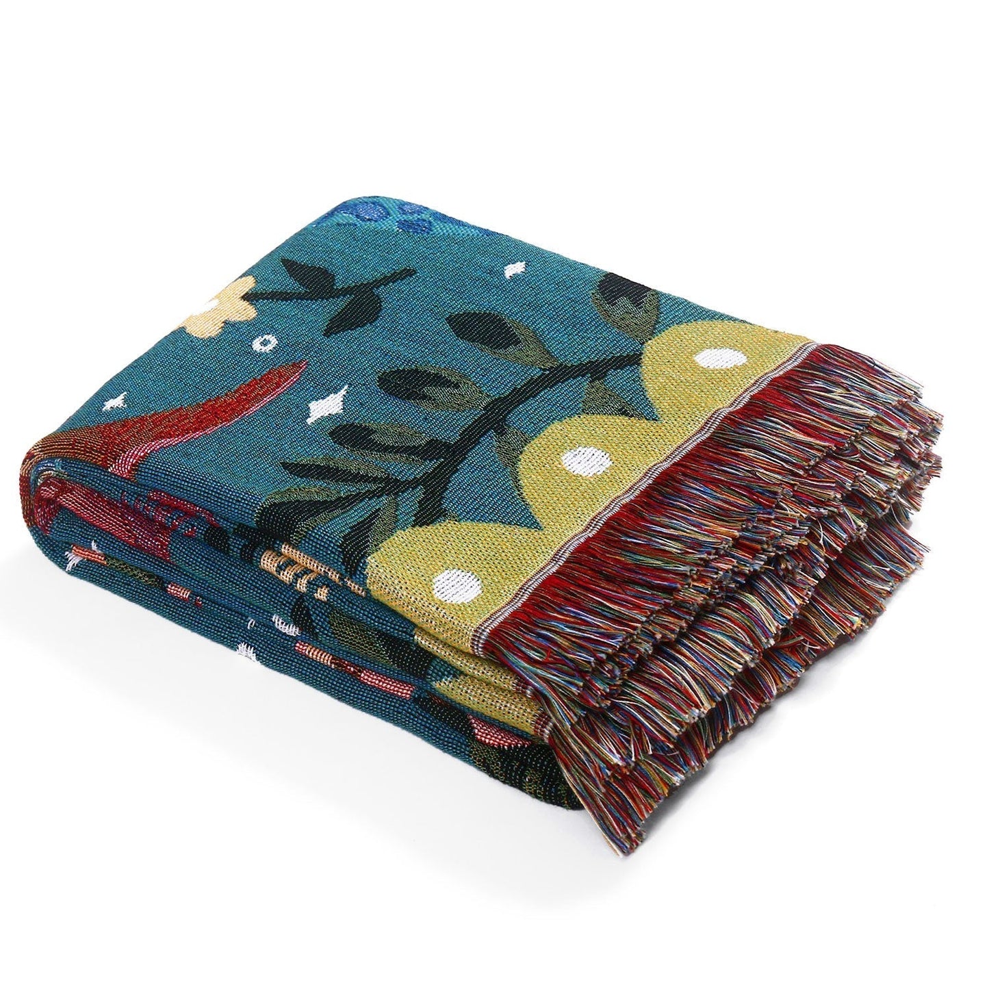 Rynx | Multicolor Dinosaur Cotton Blanket