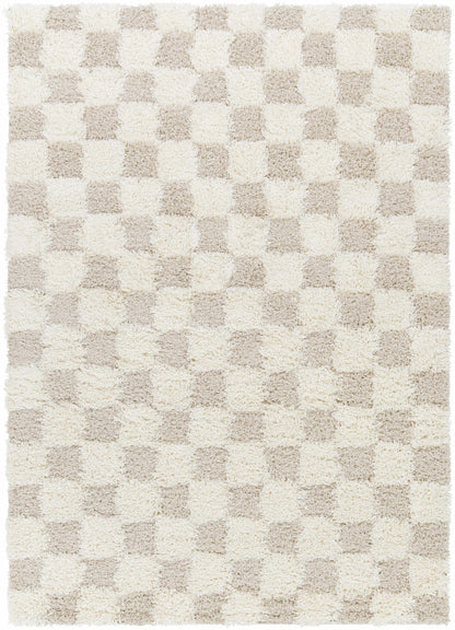 Rynx | Neutral checked carpet flooring