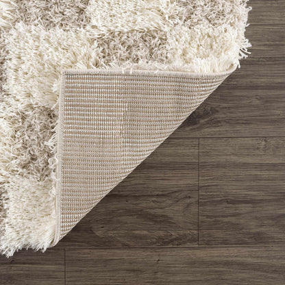 Rynx | Neutral checked carpet flooring