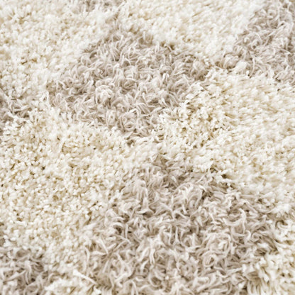 Rynx | Neutral checked carpet flooring