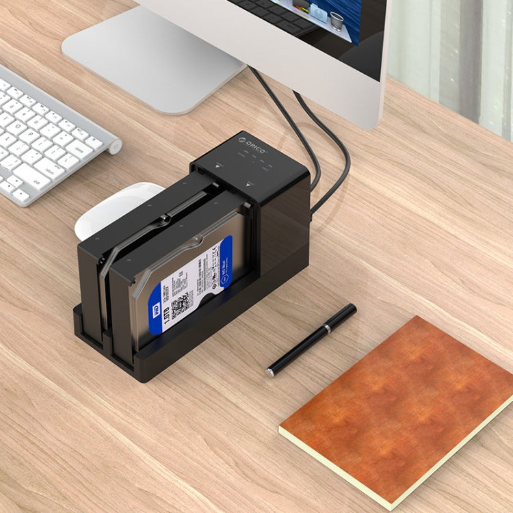 Rynx | ORICO 6528US3-C 2.5 / 3.5 Inch Hard Drive Enclosure with Duplicator