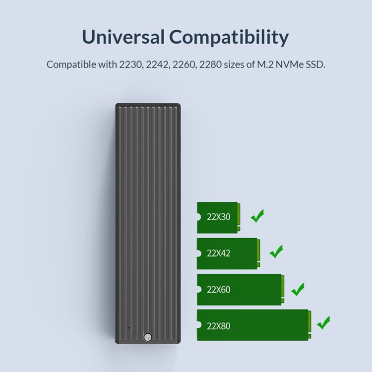 Rynx | ORICO M2PV-C3 M.2 NVMe SSD case