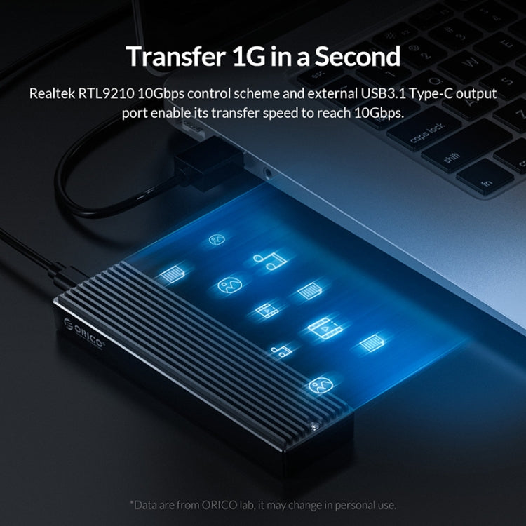 Rynx | ORICO M2PV-C3 M.2 NVMe SSD case