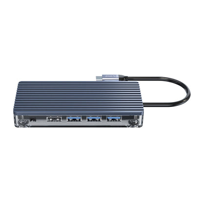 Rynx | ORICO WB-11P 10 in 1 Type-C Transparent HUB