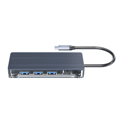 Rynx | ORICO 6 in 1 Type-C Transparent HUB