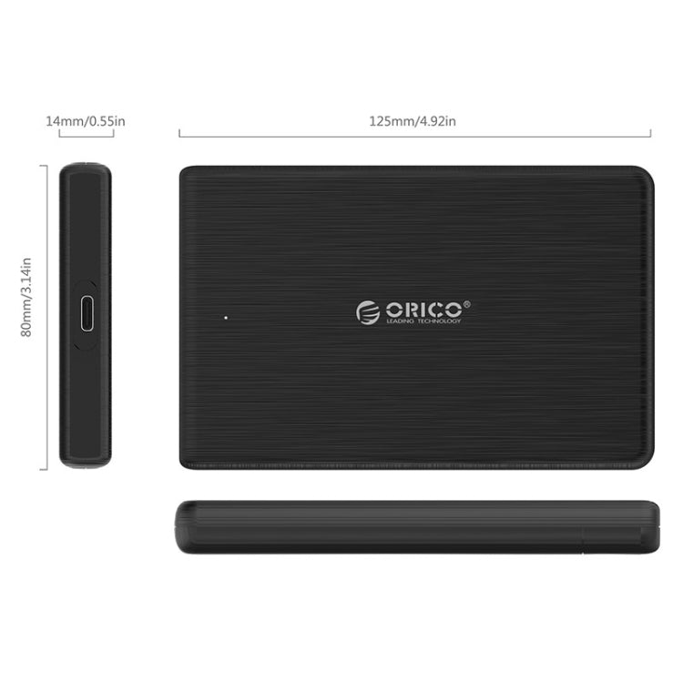 Rynx | ORICO 2189C3 2.5 inch Type-C hard drive enclosure
