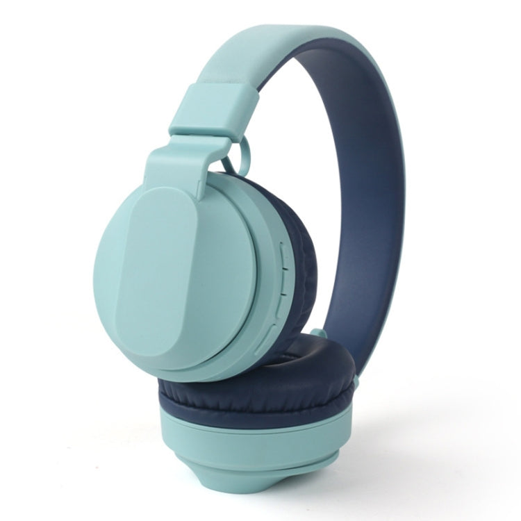 RYNX | BOBo Kids Gift Bluetooth 5.0 Bass Noise Cancelling Stereo Wireless Headset With Mic, Support TF Card / FM / AUX-in(Blue)