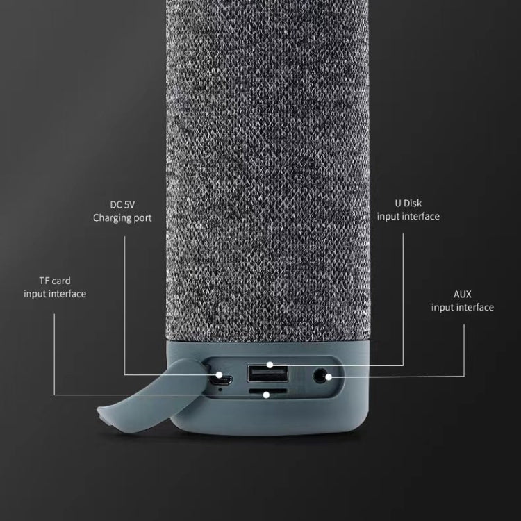 RYNX | T&G TG619 Portable Bluetooth Wireless Speaker Waterproof Outdoor Bass Subwoofer Support AUX TF USB(Peacock Blue)