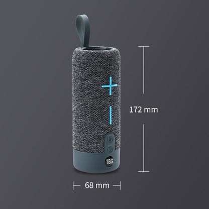 RYNX | T&G TG619 Portable Bluetooth Wireless Speaker Waterproof Outdoor Bass Subwoofer Support AUX TF USB(Peacock Blue)