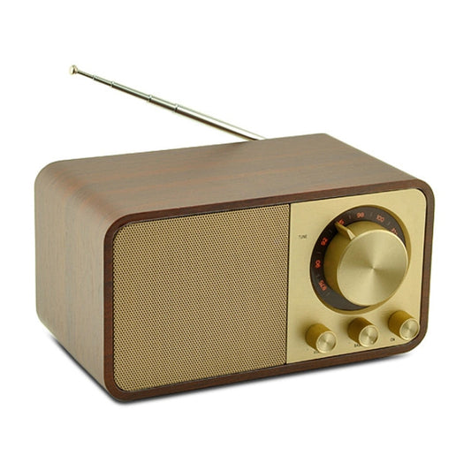 RYNX | OneDer JY-66 Wooden Wireless BT5.0 Retro Classic Speaker FM Radio Support TF / U-Disk / AUX
