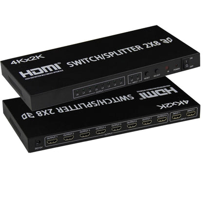 Rynx | HDMI 2-in-8 Full HD 4K x 2K Video Switch