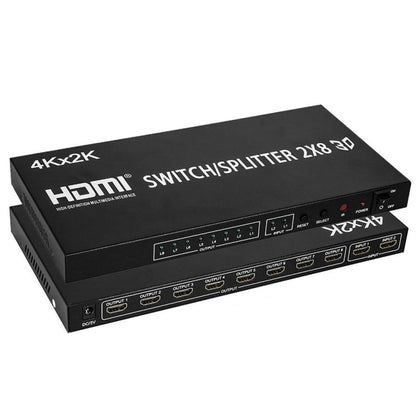 Rynx | HDMI 2-in-8 Full HD 4K x 2K Video Switch