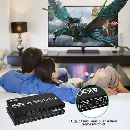 Rynx | HDMI 2-in-8 Full HD 4K x 2K Video Switch
