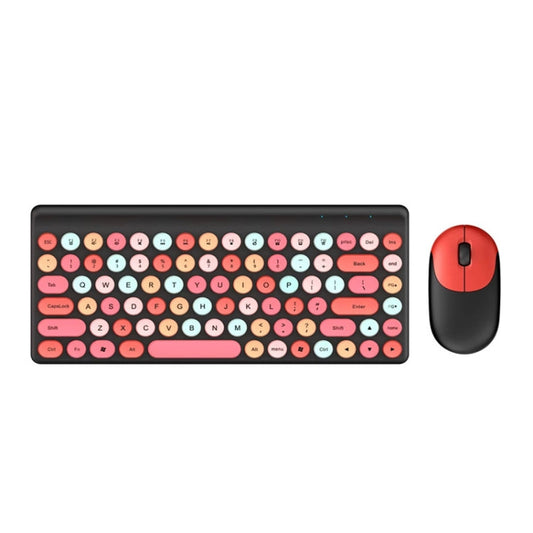 Rynx | QW02 Wireless Keyboard Mouse Set (Red)