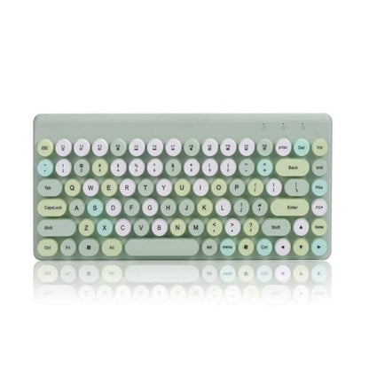 Rynx | QW02 Wireless Keyboard Mouse Set (Pink)