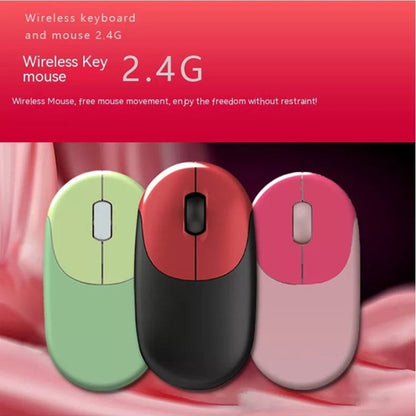 Rynx | QW02 Wireless Keyboard Mouse Set (Red)