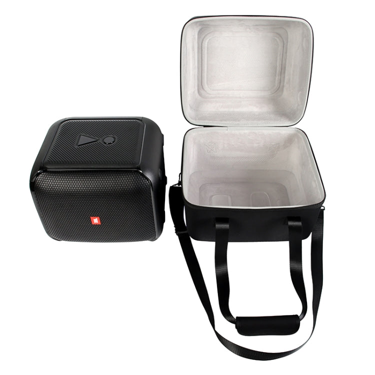 RYNX | For JBL PartyBox Encore Essential Shockproof Portable Storage Bag with Microphone Bag(Black + Orange)
