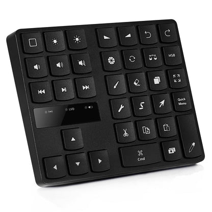 Rynx | MC-533 Bluetooth 5.0 Painting Keyboard 35 Keys Numeric Keypad Wireless Digital Keyboard