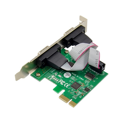 Rynx | ST316 2 Ports RS232 to PCIE Converter Card AX99100 Chipset