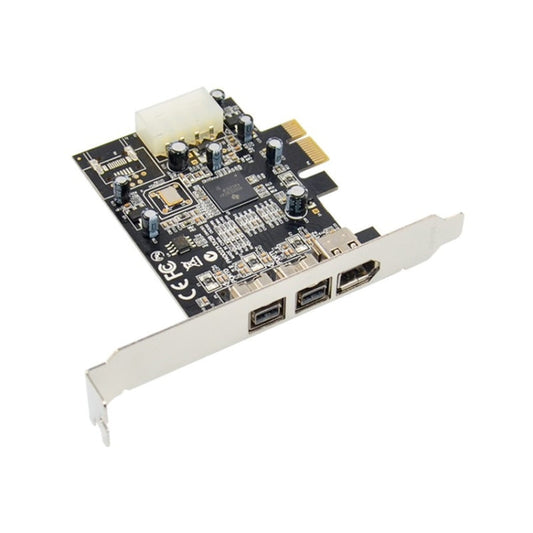 Rynx | ST23 PCI Express 3 Port Firewire 1394B & 1394A PCIe 1.1 x1 card