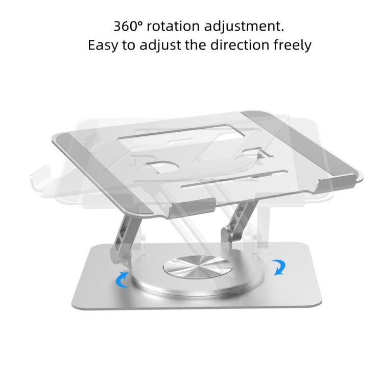 Rynx | D088 Carrying stand made of aluminum 360 degrees rotatable height adjustable flexible for notebooks laptops