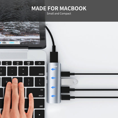 Rynx | ENKAY Hat-Prince 5 in 2 Hub Type-C to 4K HDMI / USB 3.0 Docking Station Adapter