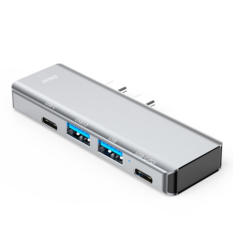 Rynx | ENKAY Hat-Prince 5 in 2 Hub Type-C to 4K HDMI / USB 3.0 Docking Station Adapter