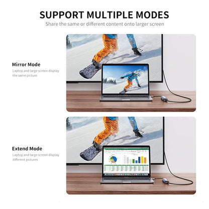 Rynx | ENKAY Hat-Prince 6 in 1 Type-C Hub 4K HDMI Docking Station Adapter USB-C PD Fast Charging SD/TF Card Reader
