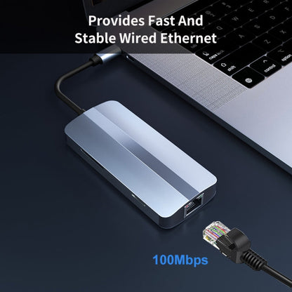 Rynx | JUNSUNMAY 7 in 1 Multifunctional USB-C Hub Docking Station Adapter -