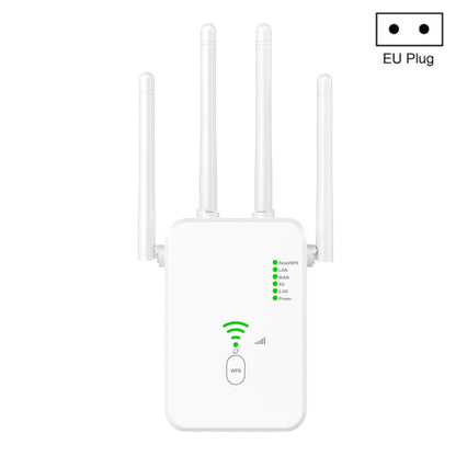 Rynx | U10 1200Mbps Signal Booster WiFi Repeater WiFi Antenna Dual Band 5G Wireless Signal Repeater (EU Plug)