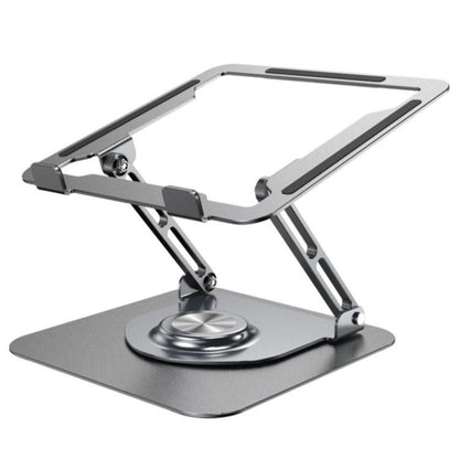 Rynx | D147 Foldable 360-Degree Rotatable Laptop Lifting Bridge Aluminum Alloy Notebook Desktop Stand (Gray)