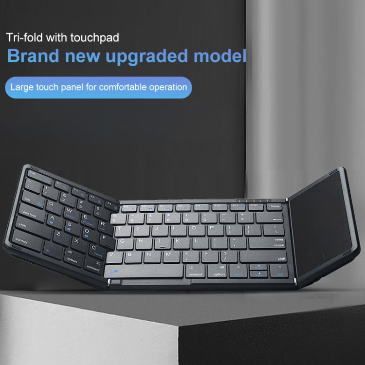 Rynx | B099T Handy Tablet Laptop Universal Portable Foldable Touchpad Bluetooth Wireless Keyboard