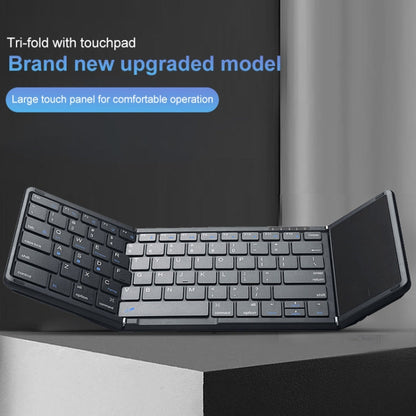Rynx | B099T Handy Tablet Laptop Universal Portable Foldable Touchpad Bluetooth Wireless Keyboard