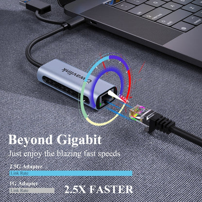 Rynx | Wavlink NWU330GCA Gigabit Ethernet Adapter Type-C to 2.5 Network Card RJ45 LAN USB3.0 Converter