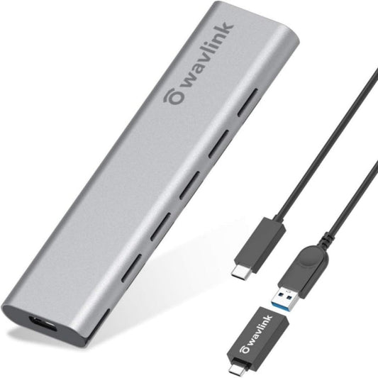 Rynx | Wavlink ST338C M.2 NVMe SSD PCIE UASP M key NGFF SATA USB-C SDD hard drive enclosure adapter