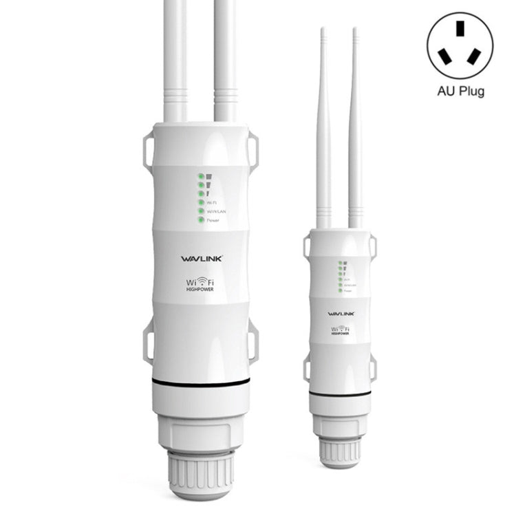 Rynx | WAVLINK WN570HA1 Weatherproof 2.4+5GHz 600Mbps Outdoor WiFi Range Router Extender, Plug: AU Plug