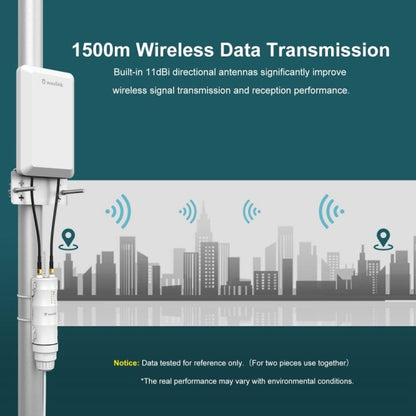 Rynx | WAVLINK WN570HP2 Outdoor Weatherproof 300Mbps WiFi Extender Wireless AP Repeater, Plug:EU Plug