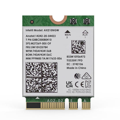 Rynx | WAVLINK WN675X3M Tri-Band Wi-Fi 6E Network Card Module BT 5.2 5400Mbps Network Adapter