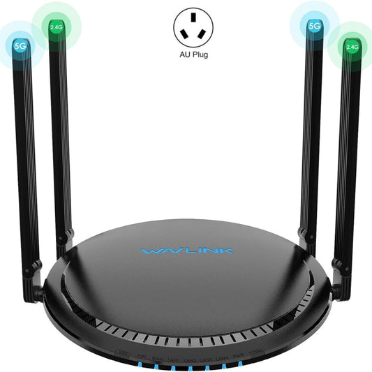 Rynx | WAVLINK WN531MX3 Extended Coverage AX3000 WiFi 6 Wireless Router Dual-Band Wireless Repeater, Plug: AU Plug
