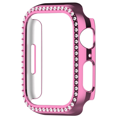 Rynx | For Apple Watch Series 7 41mm Diamond Hollow PC Watch Case (Pink)