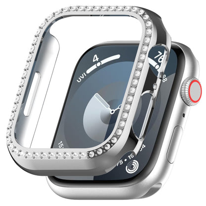 Rynx | For Apple Watch Series 4 40mm Diamond Hollow PC Watch Case (Silver)