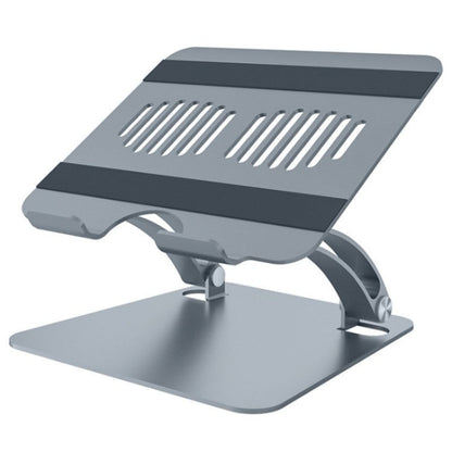 Rynx | AS010-BMW Aluminum Alloy Laptop Computer Riser Desktop Laptop Stand Holder (Gray)
