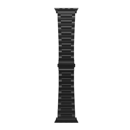 Rynx | For Apple Watch SE 2022 44mm I-shaped titanium strap (Black)