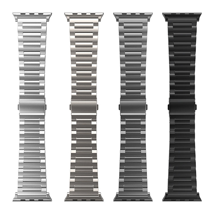 Rynx | For Apple Watch Series 9 45mm I-shaped titanium watch strap (Gray)